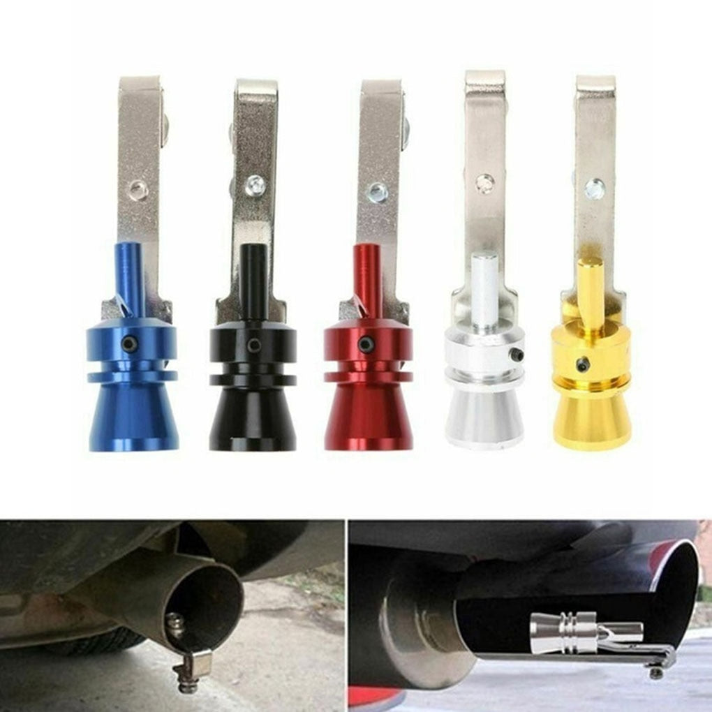 Universal Car Size S 18mm Turbo Sound Whistle Muffler Exhaust Pipe